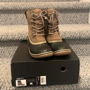 Sorel Slimpack Lace II Waterproof Duck Boots